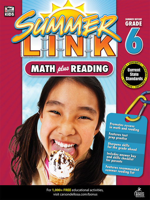 Title details for Math Plus Reading Workbook: Summer Before Grade 6 by Brighter Child - Available